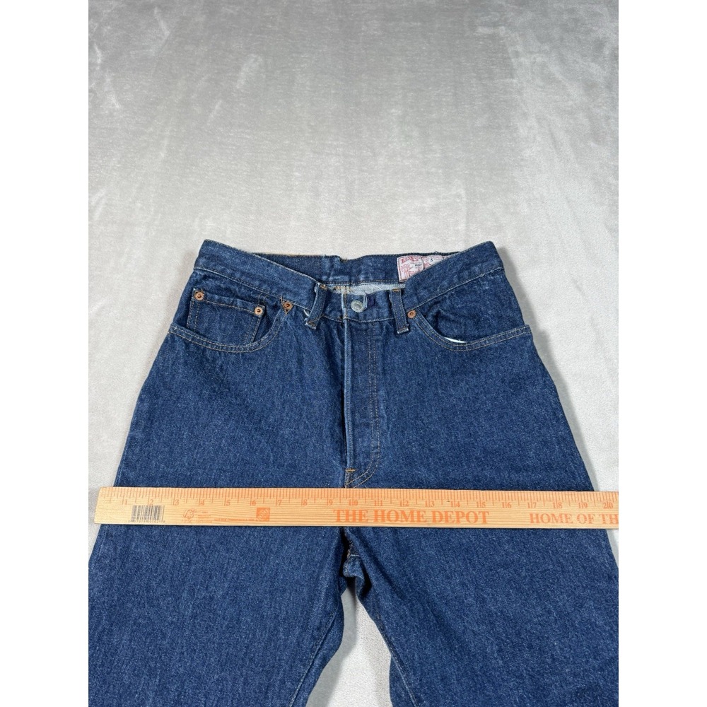 Vintage 80s Levis 501xx Jeans Womens Size 28x33 Blue Dark Button Fly MADE IN USA - Picture 15 of 16